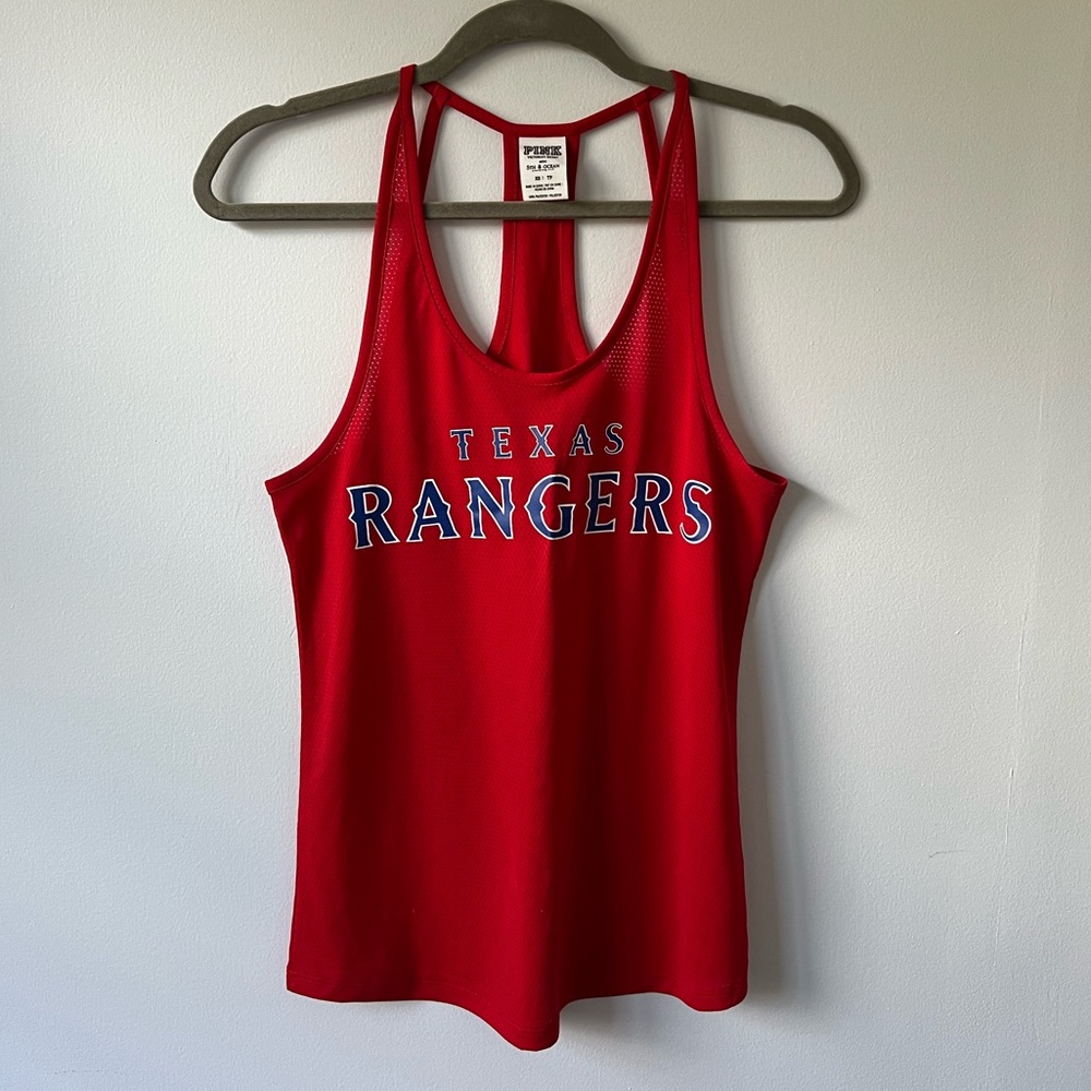 VS PINK | TEXAS RANGERS TANK TOP